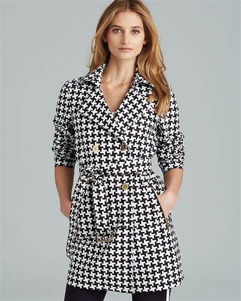 Michael Kors Women's Houndstooth Coats & Jackets